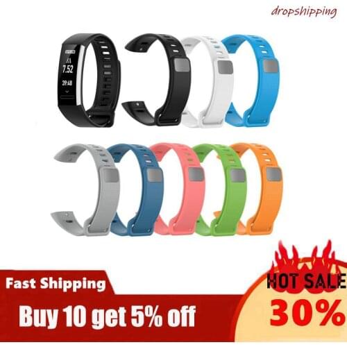 Carlota Silicone Wrist Strap For Huawei Band 2 Pro B19 Bracelet Straps TPU Wristband For Honor Band2/Band2 Pro Watch Bands