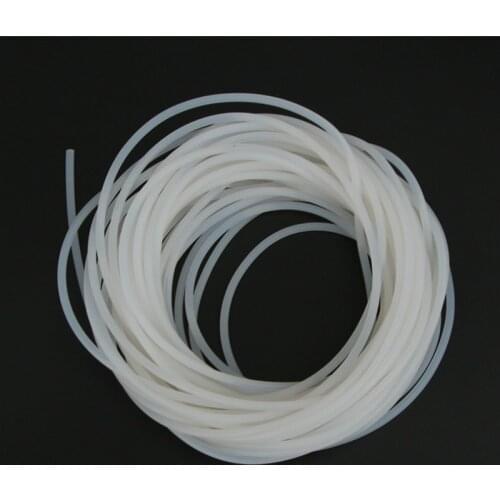 Silicone Rubber Rod Silicon Cord Silicone Bar, Milky White Color