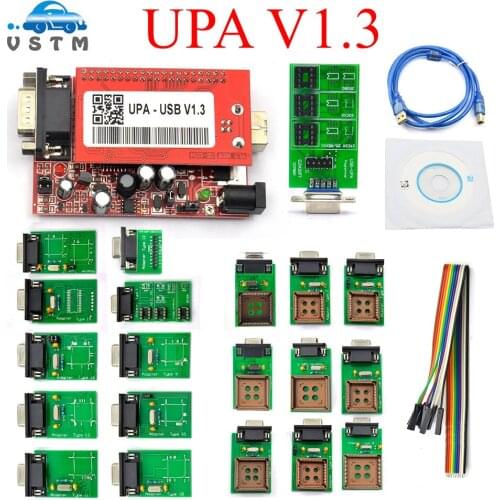 High Quality UPA-USB V1.3 Main Unit ECU Chip Tunning UPA USB with 1.3 eeprom adapter ECU programmer