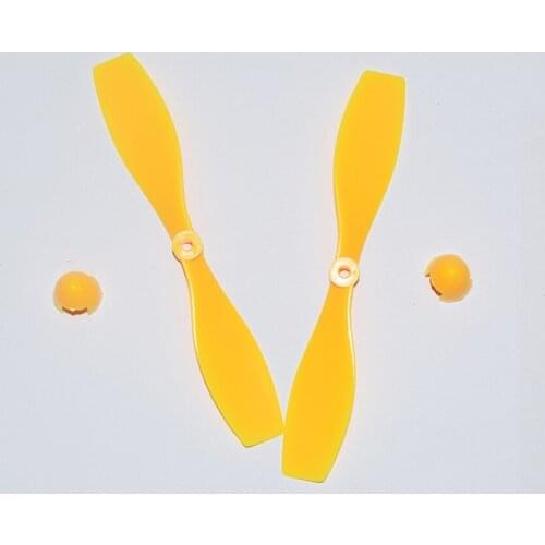 10/100pcs yellow propeller dji phantom 3 aircraft parts/length 75mm hole 2mm/diy Toy Accessories/Technology model parts