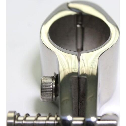 1x Boat Canopy Bow Knuckle Clamp Fitting To Suit 25mm Tube -black