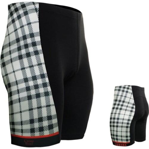 2018 Black&White Mens Cycling Tight Shorts Bermuda de Ciclismo Pro Bike Bicycle Silicon gel 3D Padded Shorts Ciclismo