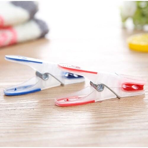 24Pcs Windproof Clothes Underwear Socks Clothespin Seamless Drying Clips Non-Slip Plastic Pegs Laundry Storage Organization