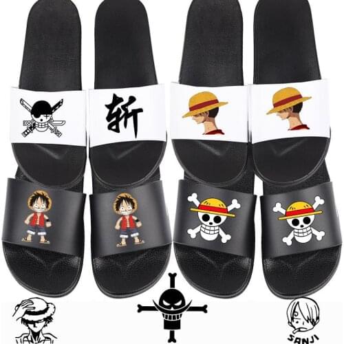 Cosplay Anime Shoes One Piece Non-slip Slippers Men/Women Luffy Casual Summer Chaussures