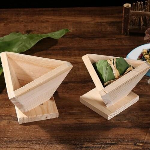 Bao Zongzi DIY Multi-Shape Rice Dumpling Mould Household Manual Tool Rice-pudding Baking Molds Kitchen Accessory wooden Tool