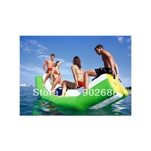 Free shipping and Crazy price!!! water games inflatable seasaw, high quality inflatable seasaw for sale