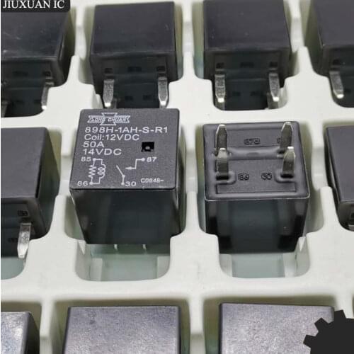 Brand new original Relay 898H-1AH-S-R1 12VDC Relay 50A 14VDC 4-Pins