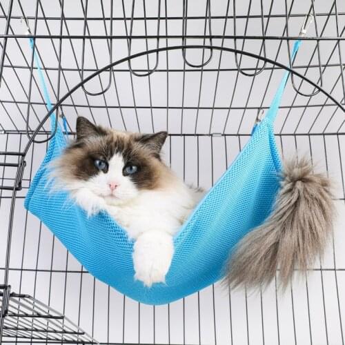 Pet Cat Guinea Pig Hammock Cotton Ferret Mouse Hanging Bed Rodent Cartoon Print Products Bearing 5kg