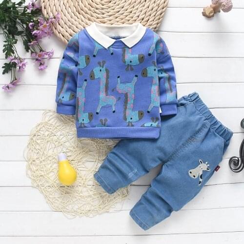 Baby boy spring autumn clothing sets kids clothes cotton casual coats+tops+pants 3pcs tracksuits for bebe boys infant suits