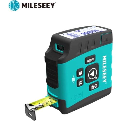 Mileseey Laser rangefinder DT20 3-in-1 laser distance meter лазерная рулетка Smart tape measure Digital display Measuring tape
