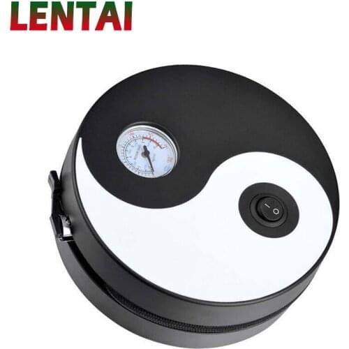 LENTAI For BMW e46 e39 e90 e60 e36 f30 f10 e30 x5 Alfa Romeo 159 147 Jaguar 1PC Car Tire Pump Chinese Tai Chi Styling Air Pump