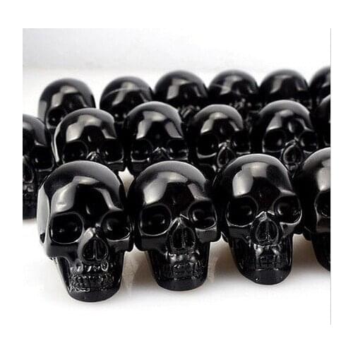 Hot sale! 2 inch Natural Obsdian Crystal healing Crystal Skull