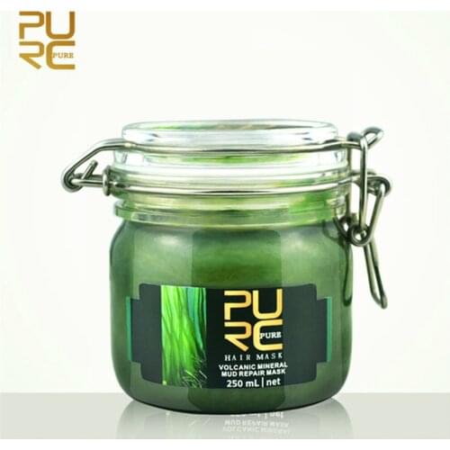 PURC 250ml Volcanic Mineral Mud Repair Moisturizing Hair Mask Deep Nourish Repair Damaged Hair Make Hair Smooth And Shine