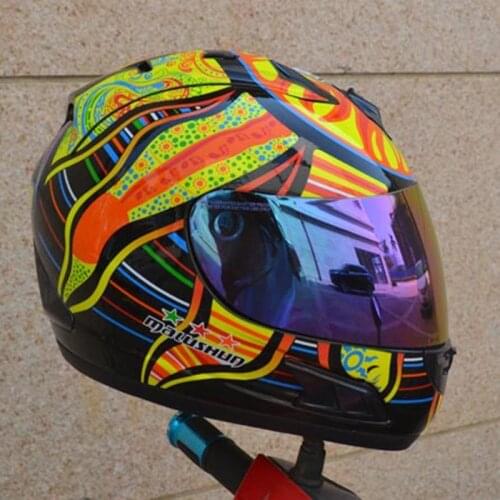 Full Face Helmet Motorcycle Helmets Racing Motocross Kask Casco Capacete De Motor The Five Continents Helmet