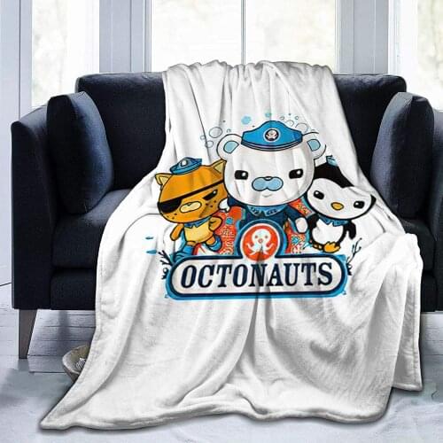 The Octonauts Soft Throw Blankets for Couch Cozy Lightweight Decorative Blankets for Bed