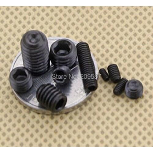 Lot100 M4x6mm Head Hex Socket Set Grub Screws Metric Threaded Cup Point