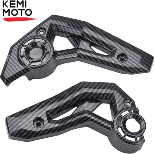 Motorcycle Frame Panel Fairing Cover Side Cover Cowl For Kawasaki Z650 2017 2018 2019 2020 Ninja 650 Accessories Carbon Fiber