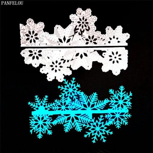 PANFELOU Snow mountain paper die cutting dies metal craft Scrapbooking/DIY Easter wedding Embossing mould cards