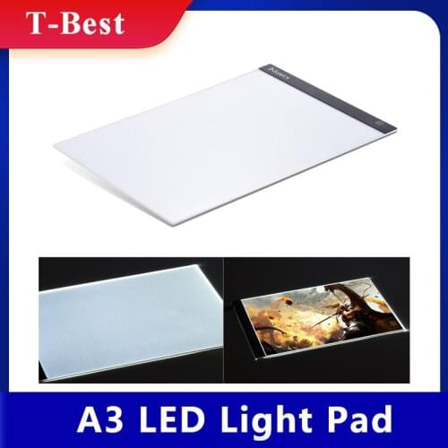 Portable A3 LED Light Pad Box Drawing Tracing Tracer Copy Board Tablet Pad Copyboard for Diamond Painting Tattoo Sketching