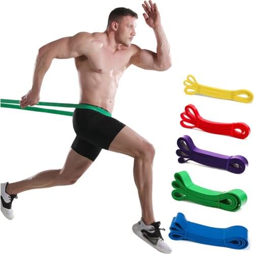 Portable Elastic Rubber Bands For Sports Unisex Expanders Pilates Fitness Equipment Resistance Strength Training Gym Exercises