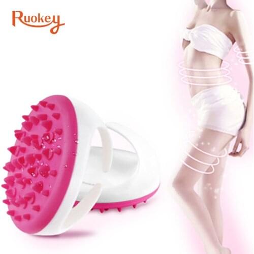 Five-line meridian brush Handheld Bath Shower Anti Cellulite Full Body Massage Brush Slimming Beauty