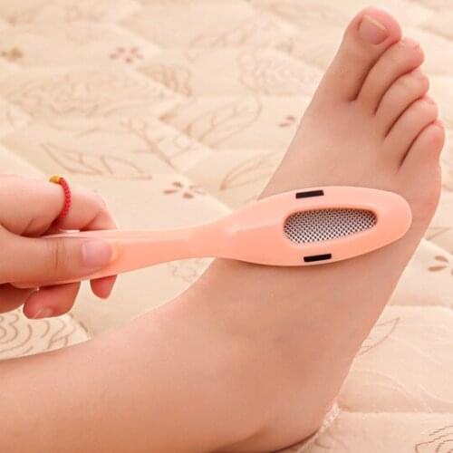 Callus remover Foot file pedicure Economic matte metal feet rub dead skin scraping grinding 100pcs new
