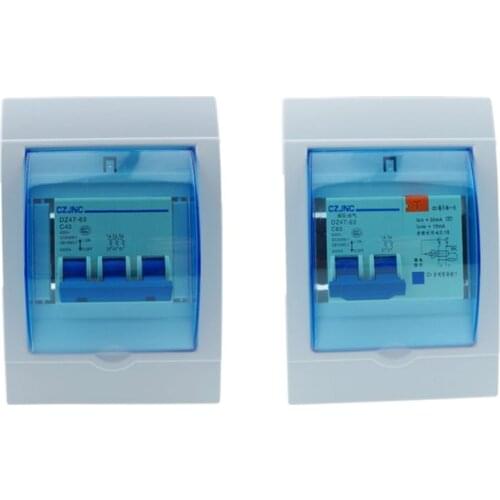 Waterproof Plastic Electrical Distribution Box Home Switch Protective Case for 2-3/3-4 Ways Wall Mounted Circuit Breaker