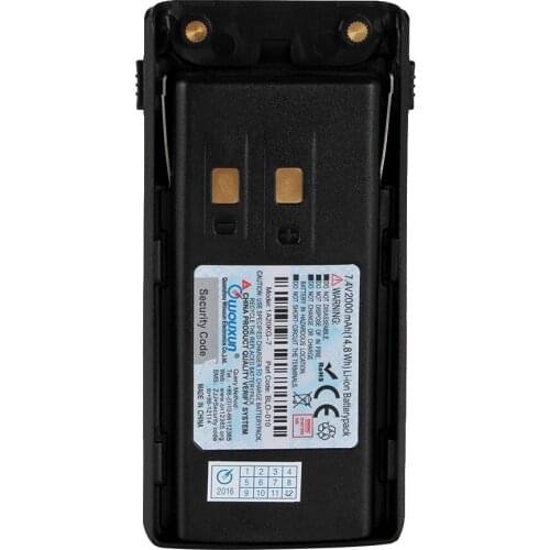 For Original WOUXUN KG-UV9D DC7.4V 2000mAh Li-ion Battery Pack for WOUXUN KG UV9D Plus battery Walkie Talkie Accessories