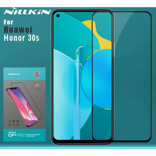 For Huawei Honor 30S Nova 7 Glass Nillkin CP+PRO Full Cover Tempered Glass Screen Protector for Huawei Honor 30S Nilkin Glass
