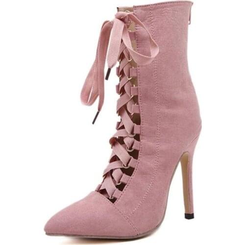 Women Lace-up ankle boots