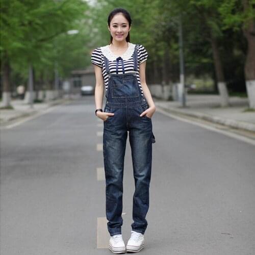 Womens Jeans Womens Casual Loose Denim Workwear 2020 New Korean Large Blue High Waist Jeans Size XS-3XL 4XL