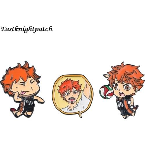 12pcs/lot E2984 Anime Brooch Metal Badge Icon on The Backpack Pin Brooches for Clothing Jewelry Gift