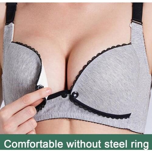 2021 Maternity Nursing Bras Pregnant Breastfeeding Women Pregnancy Comfortable Breast Underwear Bra Feeding