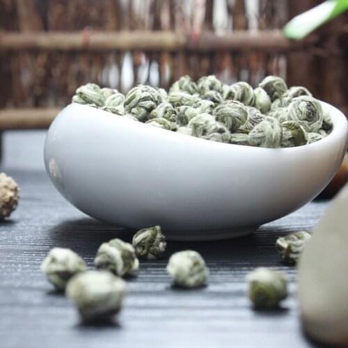 250g Organic Jasmine Flower Tea 2020 Year Jasmine Pearls Natural Fresh Jasmine Dragon Balls The Health Care Green Tea
