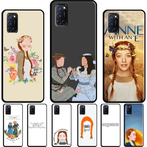 Anne with an E For OPPO A1K A5S A15 A91 A31 A53 A9 A5 2020 F5 F7 Reno 4 Pro 2 Z A92 A52 A72 Phone Case