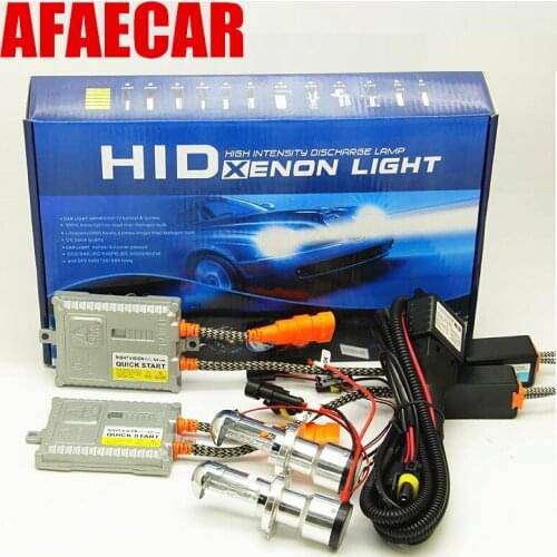 1 set Bi Xenon 55W H4 Hi Low 12V AC HID H4-3 bi xenon Automotive Headlight