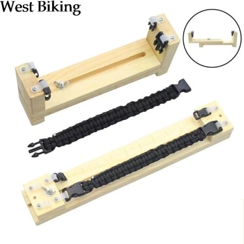 1 Set Bracelet Weaver DIY Rope Knot Wristband Maker Parachute Cord Braided Weaving Tool Bracelet Knitting Kit