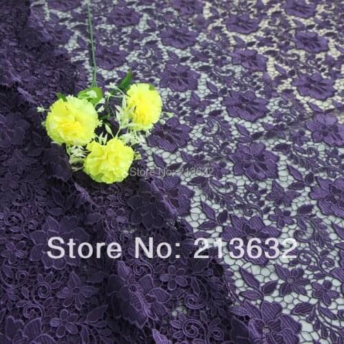 D po7 Brand high-grade water soluble embroidered cloth Computer embroidery lace Water soluble embroidered with fabric order