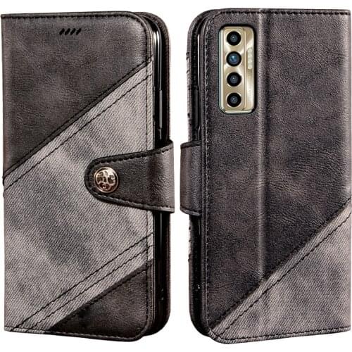 Flip Case For Tecno Camon 17P Book Leather Case Shockproof Bumper Flip Case For Tecno Camon 17 Cover