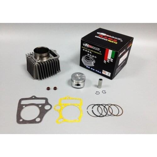 ATV110 motorcycle engine cylinder suitable for Honda CD110 cylinder piston ring gasket oil seal C110 sleeve cylinder accessories