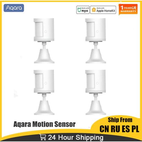 Xiaomi Aqara Human Body Sensor Zigbee Smart Body Movement Motion Sensor Security Wireless Connection Gateway 3 For Mijia Homekit