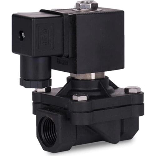 DN15 plastic garden irrigation solenoid valve, AC 220V DC24V switch valve, AC 24V 1/2" electronically controlled water valves