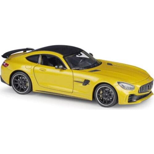1:24 simulation alloy mold childrens birthday gift toy two-door sports car collection ornaments sound and light pull back