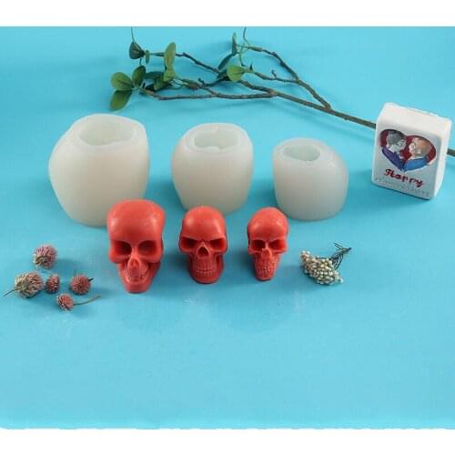 Halloween creative decoration silicone mold DIY aromatherapy candle mould BK8096L