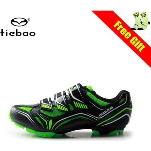 Tiebao Sapatilha Ciclismo Mtb Men Cycling Shoes Breathable Mesh Mountain Bike Sneakers Outdoor Superstar Riding Bicycle Shoes