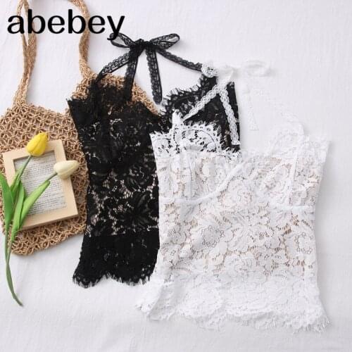 Lace Backless y2k 90s Camisole Women Sexy Skinny V-neck Summer Top Club Fashion Spaghetti Strap Soft Short Camis Cuteandpsycho