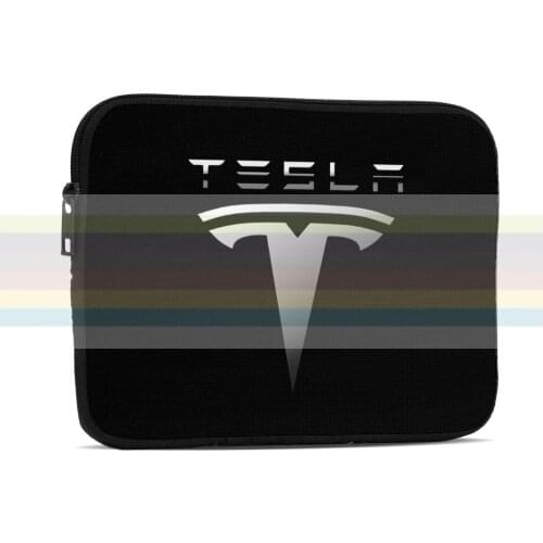 Tesla Electric Car Logo. Universal for children and adults. Tablet bag. Tablet bag. Ipad bag. Waterproof