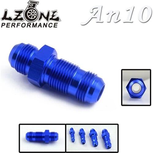 LZONE - Straight AN10 10AN Flare Aluminum Bulkhead Fitting Adapter JR-SL832-10-011