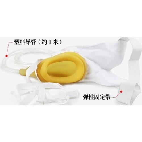 1000ml BT male / female urine collector set hemiplegia bed urine bag breathable pick urinal incontinence bag free shipping