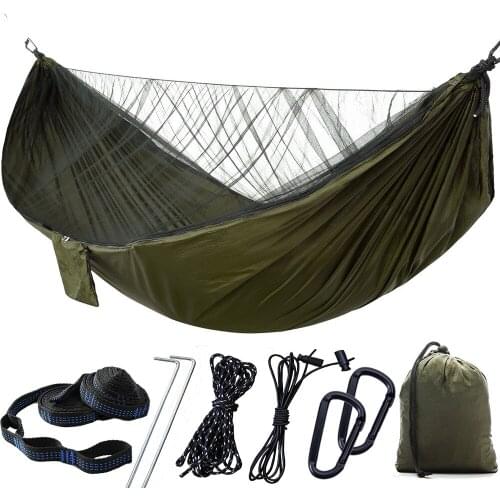 Newest Outdoor Camping Tents Swing Outside Camping Tents for Fishing Hiking Summer Anti-Mosquito Hammock Tent 200kg Bearing
